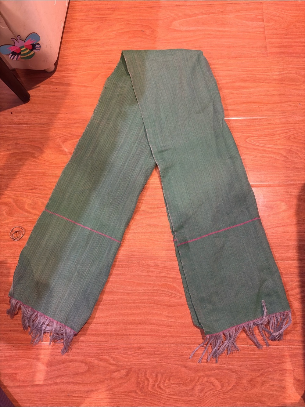 Never Used Green Scarf-56”x16”